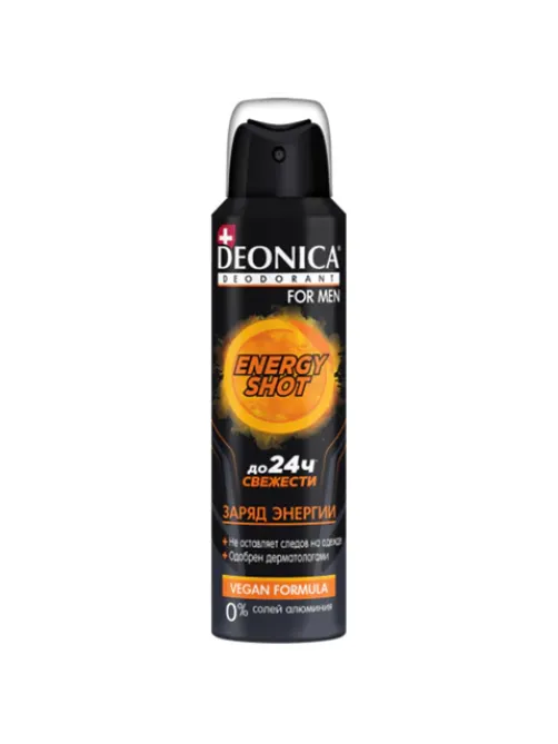 Дезодорант аэрозольный мужской 150 мл, DEONICA FOR MEN 