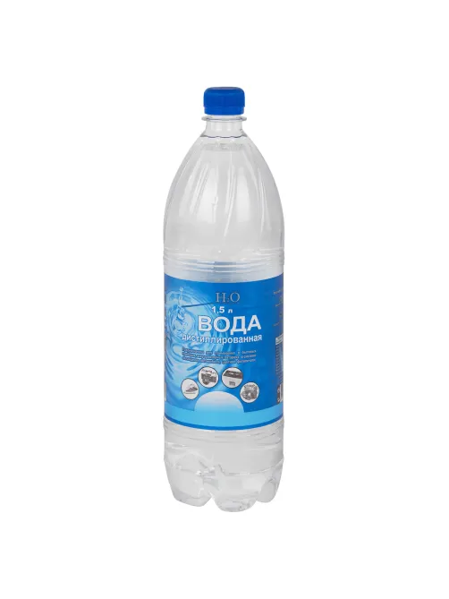 Вода дистиллированная 1,5 л