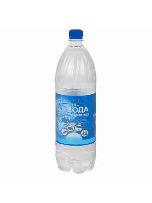 Вода дистиллированная 1,5 л