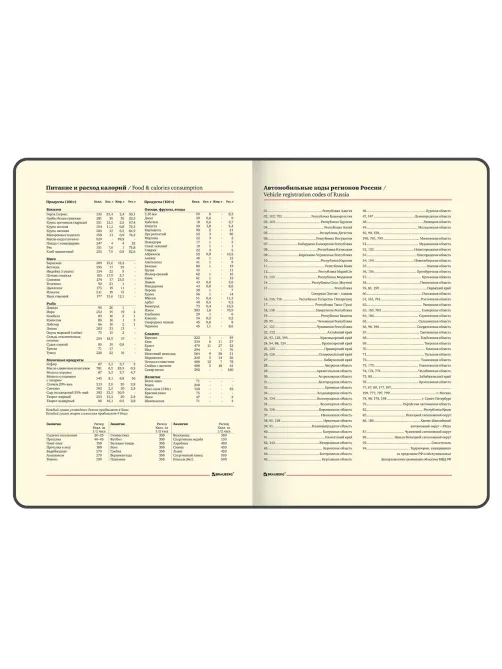 Еженедельник недатированный А5 145х215 мм BRAUBERG 