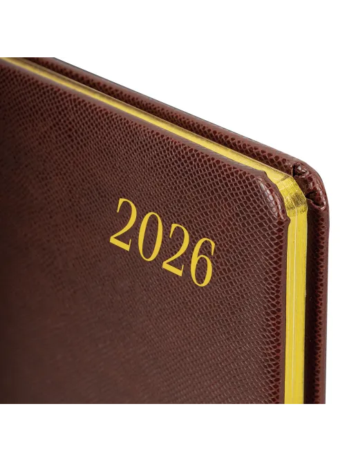 Еженедельник датированный 2026, А5, 145х215 мм, BRAUBERG 