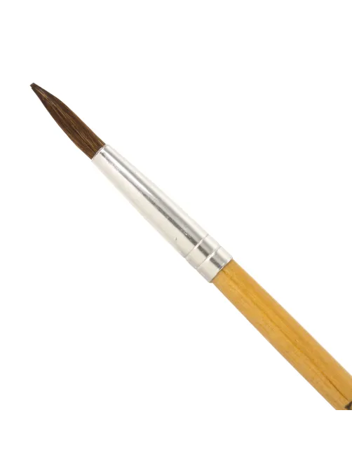 Кисть BRAUBERG, пони, круглая, № 4, 200190