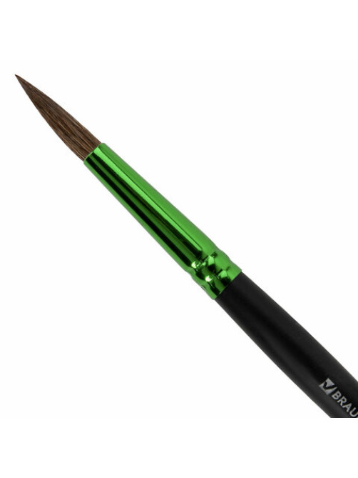 Кисть из ворса пони № 7, BRAUBERG PREMIUM, 200986