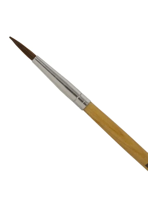 Кисть BRAUBERG, пони, круглая, № 3, 200189