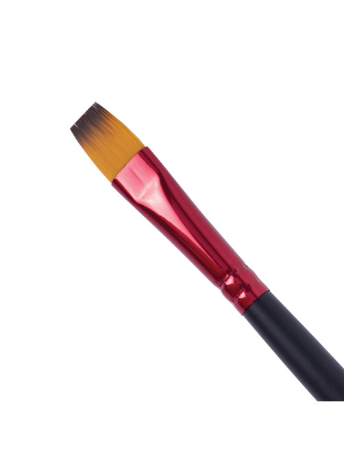Кисть синтетика, плоская № 9, BRAUBERG PREMIUM, 201018