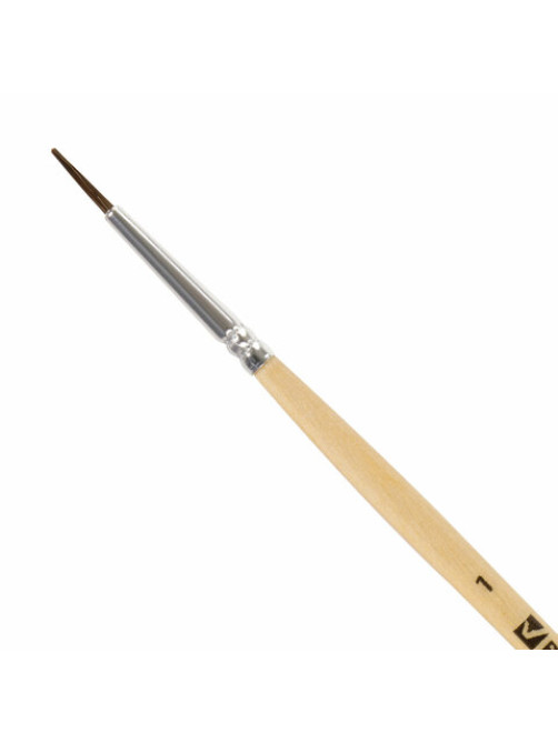 Кисть BRAUBERG, пони, круглая, №1, 200840