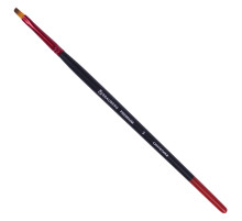 Кисть синтетика, плоская № 3, BRAUBERG PREMIUM, 201012