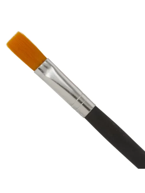 Кисть BRAUBERG, синтетика, плоская, № 9, 200215