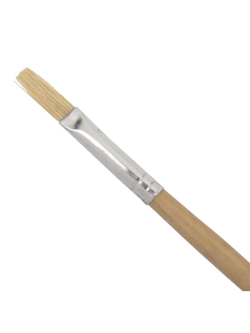 Кисть BRAUBERG, щетина, плоская, № 6, 200201