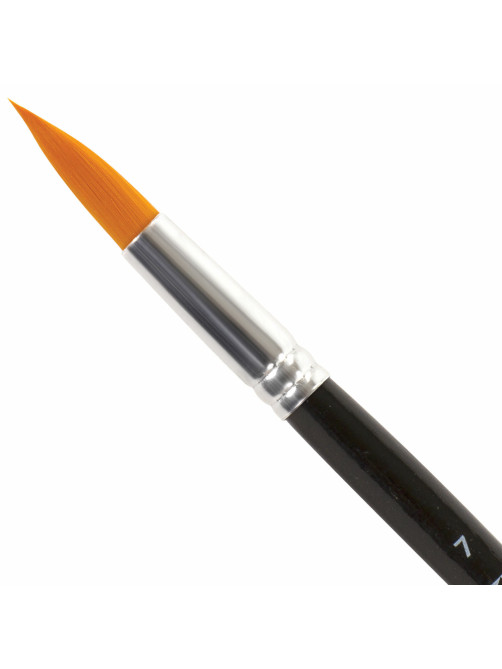 Кисть BRAUBERG синтетика, круглая, №7, 200852