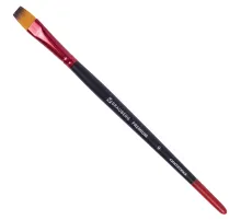 Кисть синтетика, плоская № 9, BRAUBERG PREMIUM, 201018