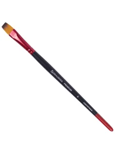 Кисть синтетика, плоская № 9, BRAUBERG PREMIUM, 201018