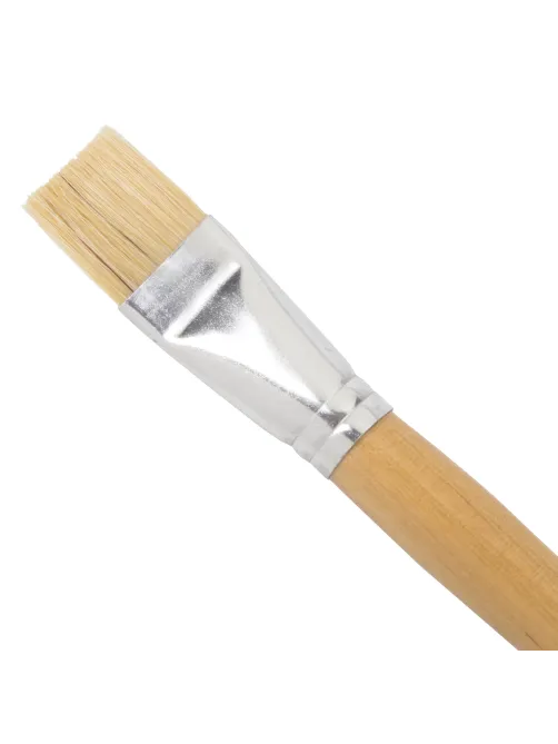 Кисть BRAUBERG, щетина, плоская, № 22, 200207