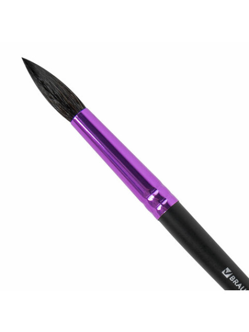 Кисть белка, круглая № 8, BRAUBERG PREMIUM, 200977