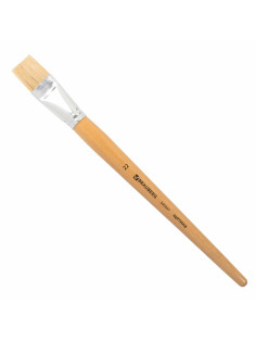 Кисть BRAUBERG, щетина, плоская, № 22, 200207