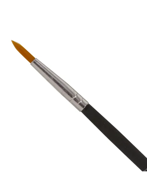 Кисть BRAUBERG, синтетика, круглая, № 3, 200209