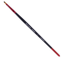 Кисть синтетика, плоская № 2, BRAUBERG PREMIUM, 201011