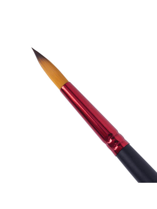 Кисть синтетика, круглая № 9, BRAUBERG PREMIUM, 201008