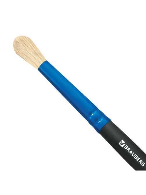Кисть щетина, круглая № 10, BRAUBERG PREMIUM, 200993