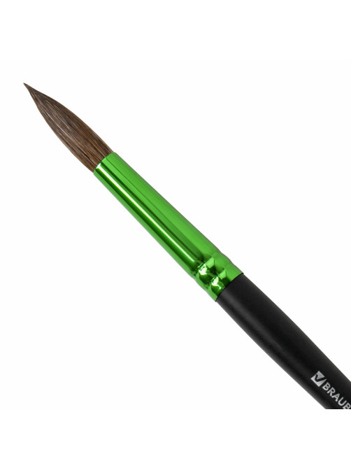 Кисть из ворса пони № 8, BRAUBERG PREMIUM, 200987