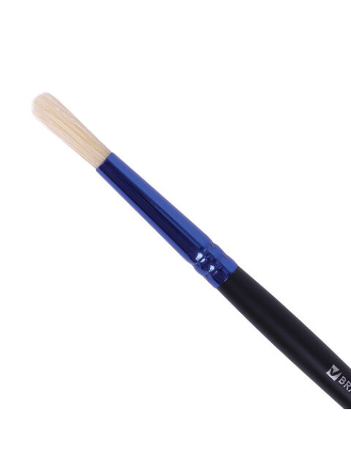 Кисть щетина, круглая № 6, BRAUBERG PREMIUM, 200991