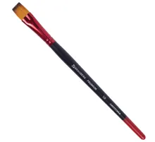 Кисть синтетика, плоская № 10, BRAUBERG PREMIUM, 201019