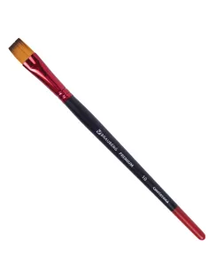 Кисть синтетика, плоская № 10, BRAUBERG PREMIUM, 201019