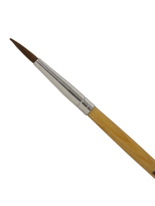 Кисть BRAUBERG, пони, круглая, № 3, 200189