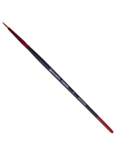 Кисть синтетика, круглая № 2, BRAUBERG PREMIUM, 201001