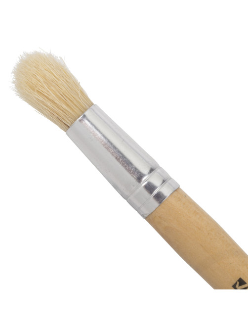 Кисть BRAUBERG, щетина, круглая, № 12, 200200