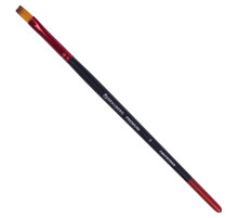 Кисть синтетика, плоская № 7, BRAUBERG PREMIUM, 201016