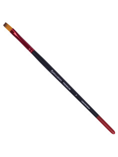 Кисть синтетика, плоская № 7, BRAUBERG PREMIUM, 201016