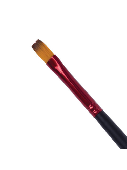 Кисть синтетика, плоская № 8, BRAUBERG PREMIUM, 201017