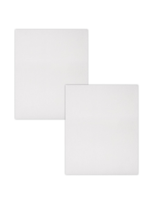Холсты на подрамнике, набор 2 штуки, BRAUBERG ART BASIC, 50х60 см, 280 г/м2, хлопок, грунт, 192674