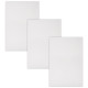 Холсты на подрамнике, набор 3 штуки, BRAUBERG ART BASIC, 20х30 см, 280 г/м2, хлопок, грунт, 192676