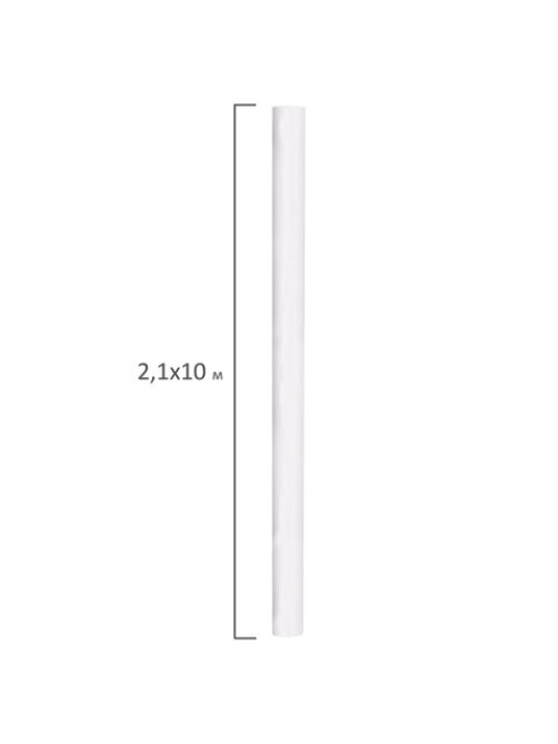 Холст в рулоне BRAUBERG ART CLASSIC, 2,1x10 м, грунт., 380 г/м2, 100% хлопок, среднее зерно, 191033