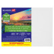 Холсты на картоне НАБОР 5 штук (18х24 см), хлопок, 280 г/м2, грунт, BRAUBERG ART CLASSIC, 192649
