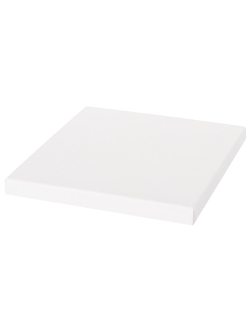 Холст на подрамнике BRAUBERG ART BASIC, 20х20 см, 280 г/м2, хлопок, мелкое зерно, грунт, 192664