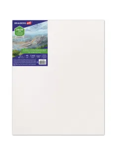 Холст на подрамнике BRAUBERG ART CLASSIC, 24х30см, грунт., 45%хлоп., 55%лен, среднее зерно, 190635