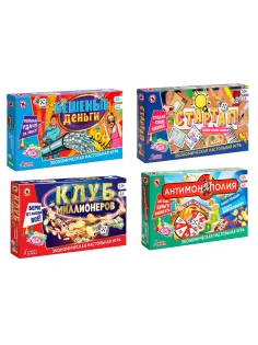 Игра настольная ЭКОНОМИЧЕСКАЯ, АССОРТИ, РУССКИЙ СТИЛЬ