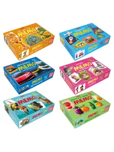 Игра настольная МЕМО 36 карточек, АССОРТИ, HATBER, 36ИнМ