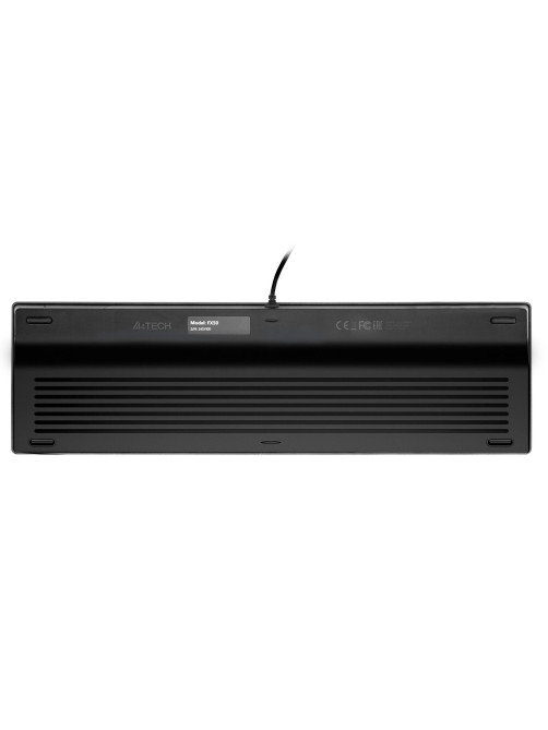 Клавиатура проводная A4TECH Fstyler FX50, USB, 109 кнопок, серая, 1624628