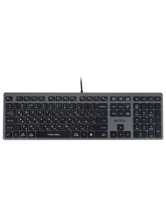 Клавиатура проводная A4TECH Fstyler FX50, USB, 109 кнопок, серая, 1624628