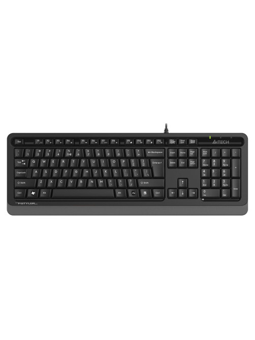 Клавиатура проводная A4TECH Fstyler FKS10, USB, 104 кнопки, черная, 1530187
