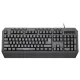 Клавиатура проводная SONNEN KB-7700, USB, 104 клавиши + 10 программируемых клавиш, RGB, черная, 513512