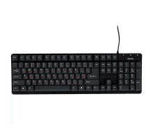 Клавиатура проводная SVEN Standard 301, USB, 104 клавиши, чёрная, SV-03100301UB