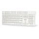 Клавиатура проводная SMARTBUY ONE 238, USB, 104 клавиши, белый, SBK-238U-W