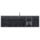 Клавиатура проводная A4TECH Fstyler FX50, USB, 109 кнопок, серая, 1624628