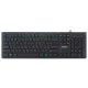 Клавиатура проводная SMARTBUY SLIM 206, USB, 104 клавиши, черная, SBK-206US-K