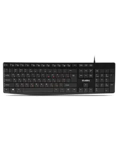 Клавиатура проводная SVEN KB-S305, USB, 105 кнопок, черная, SV-018801